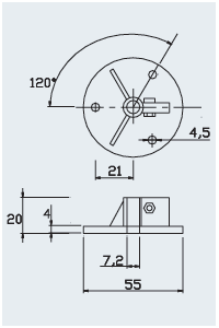  Thermokon Монтажный фланец MF7PA