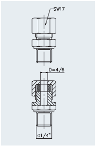  Thermokon Прижимные винты KL4T / KL4VA / KL6T / KL6VA