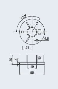  Thermokon Монтажный фланец MF19